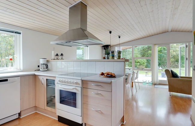 Casa de 4 quartos em Storvorde com terraço e sauna - Foto 10