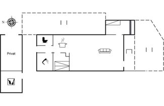 Foto 2 - Casa de 2 quartos em Hals com terraço