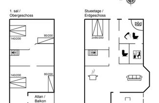 Foto 2 - Casa de 3 quartos em Tarm com terraço e sauna