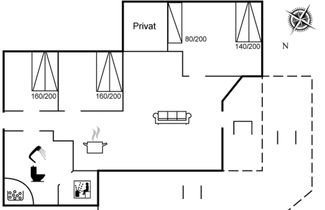 Foto 2 - Casa con 3 camere da letto a Lønstrup con terrazza e sauna