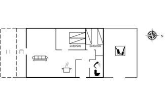 Photo 2 - 2 bedroom House in Haarby with terrace