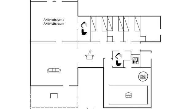 Casa de 5 quartos em Vejby com piscina privada e terraço - Foto 2
