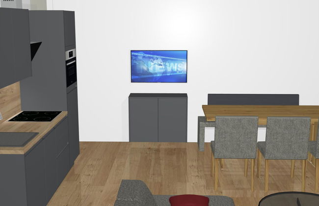 Apartamento de 2 quartos em Sankt Georgen am Kreischberg com jardim e terraço - Foto 4