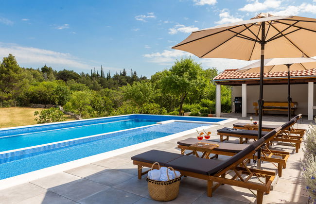 Casa de 4 quartos em Sibenik com piscina privada e jardim - Foto 38