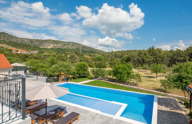 Casa de 4 quartos em Sibenik com piscina privada e jardim - Foto 49