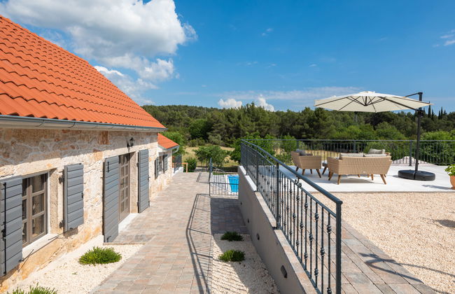 Casa de 4 quartos em Sibenik com piscina privada e jardim - Foto 46
