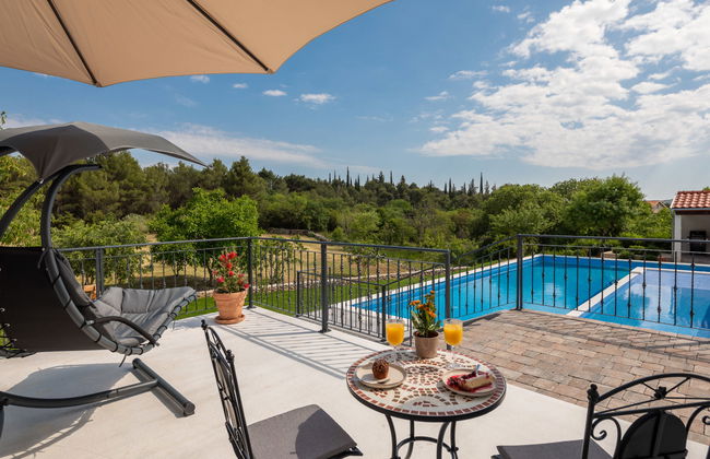 Casa de 4 quartos em Sibenik com piscina privada e jardim - Foto 48