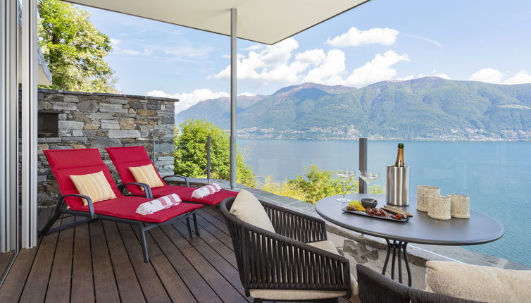 Foto 1 - Appartamento con 1 camera da letto a Ronco sopra Ascona con piscina e giardino