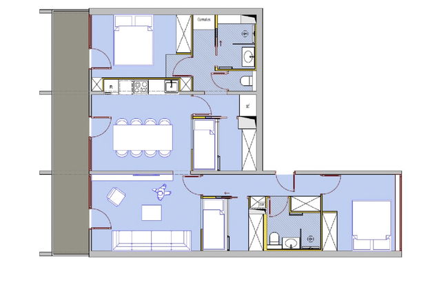 Apartamento de 5 quartos em Les Belleville - Foto 24