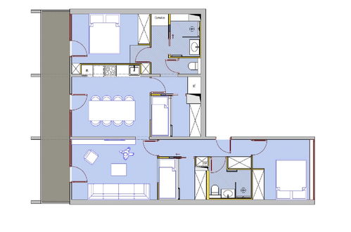 Photo 24 - Appartement de 5 chambres à Les Belleville avec vues sur la montagne