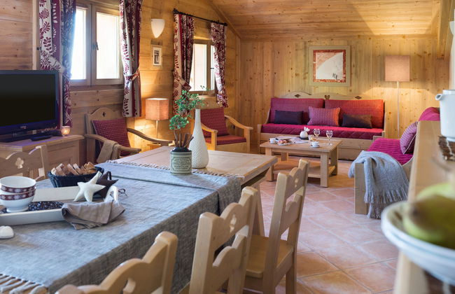 Apartment mit 2 Schlafzimmern in Le Grand-Bornand mit schwimmbad und sauna - Foto 4