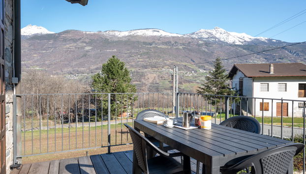 Apartment mit 3 Schlafzimmern in Fénis mit schwimmbad und garten - Foto 3
