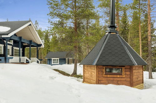 Foto 2 - Haus mit 1 Schlafzimmer in Salla mit sauna und blick auf die berge