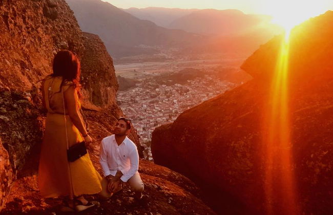 Impresionante puesta de sol en Meteora - Foto 5