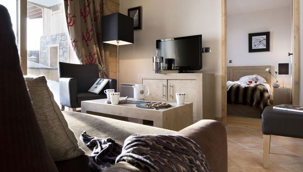 Appartamento con 2 camere da letto a Huez con piscina e sauna - Foto 4