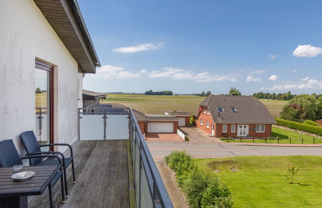 Apartment mit 3 Schlafzimmern in Warwerort mit garten - Foto 3