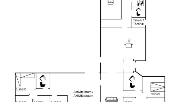 Casa de 7 quartos em Tranekær com piscina privada e terraço - Foto 2