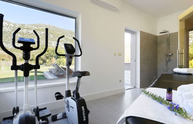 Casa con 5 camere da letto a Zagvozd con piscina privata e terrazza - Foto 50