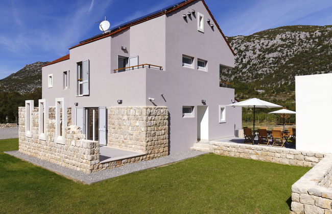 Casa con 5 camere da letto a Zagvozd con piscina privata e terrazza - Foto 59