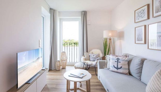 Apartment mit 2 Schlafzimmern in Nordstrand - Foto 2