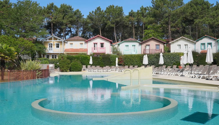 Photo 1 - Maison de 3 chambres à Lacanau avec piscine et jardin