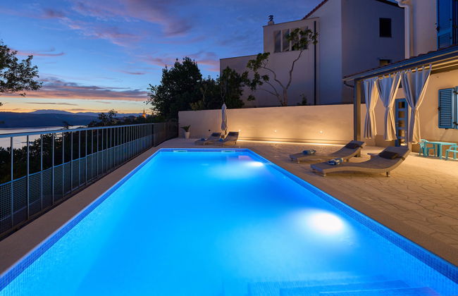 Casa de 4 quartos em Crikvenica com piscina privada e terraço - Foto 35