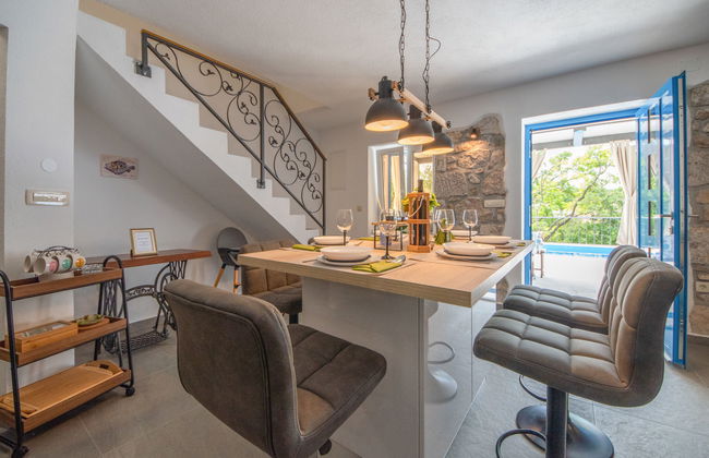 Casa de 4 quartos em Crikvenica com piscina privada e terraço - Foto 15