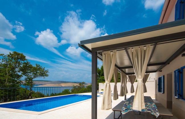 Casa de 4 quartos em Crikvenica com piscina privada e terraço - Foto 9