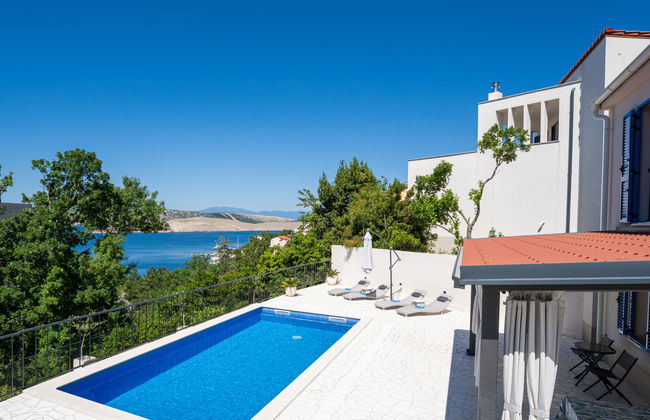 Casa de 4 quartos em Crikvenica com piscina privada e terraço - Foto 49