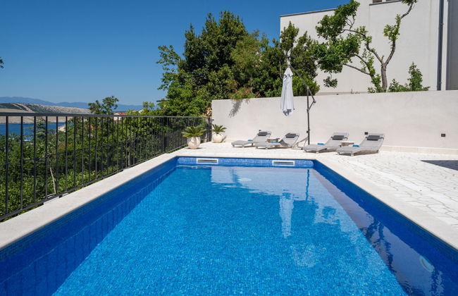 Casa de 4 quartos em Crikvenica com piscina privada e terraço - Foto 47