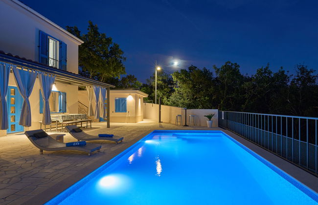 Casa de 4 quartos em Crikvenica com piscina privada e terraço - Foto 34