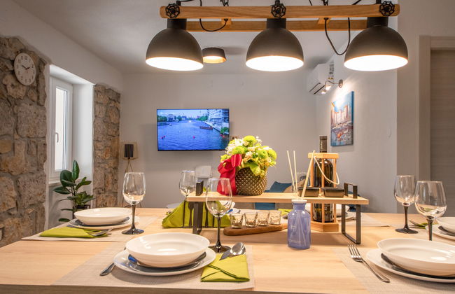 Casa de 4 quartos em Crikvenica com piscina privada e terraço - Foto 16