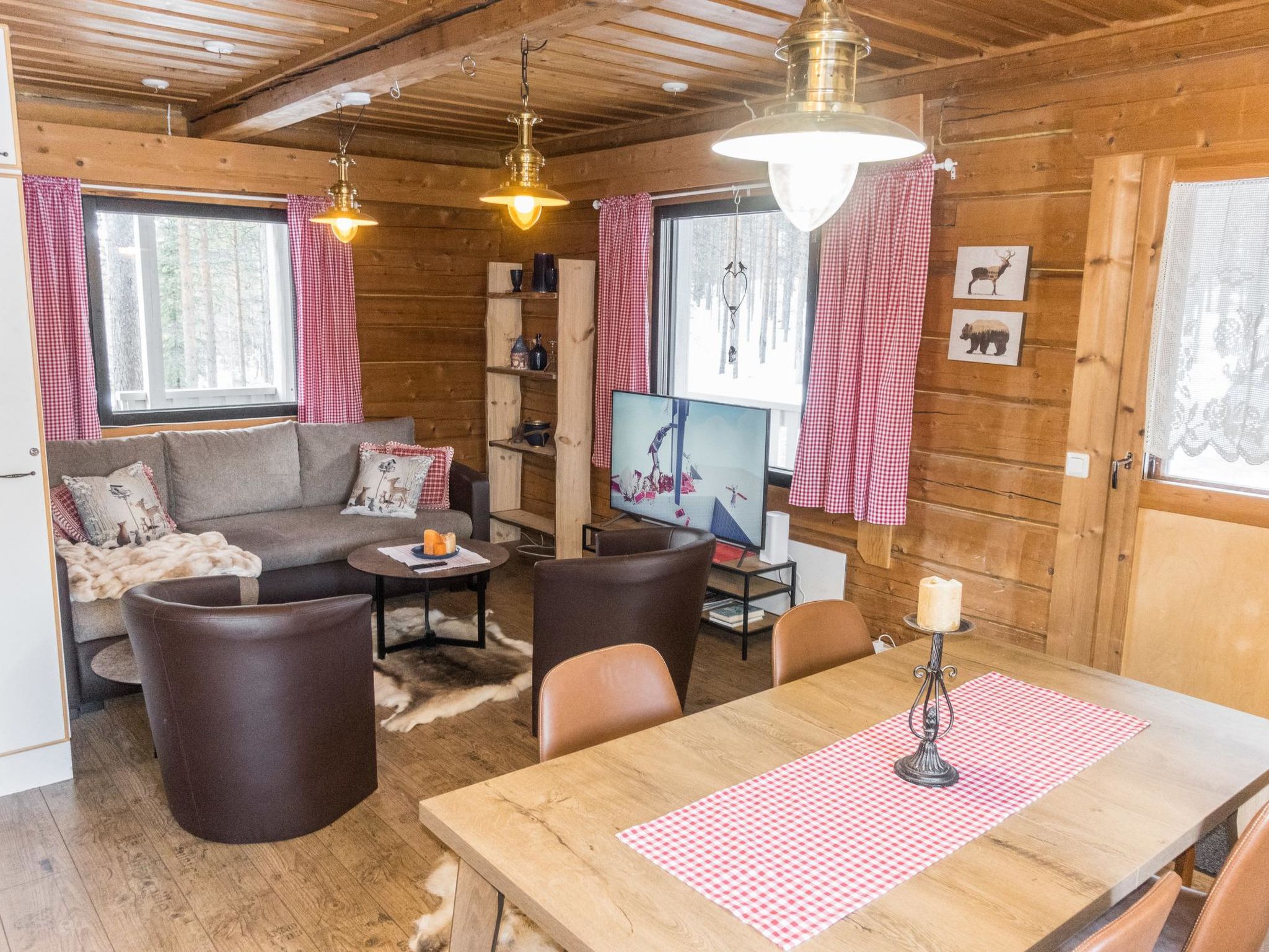 Foto 2 - Casa con 1 camera da letto a Salla con sauna e vista sulle montagne