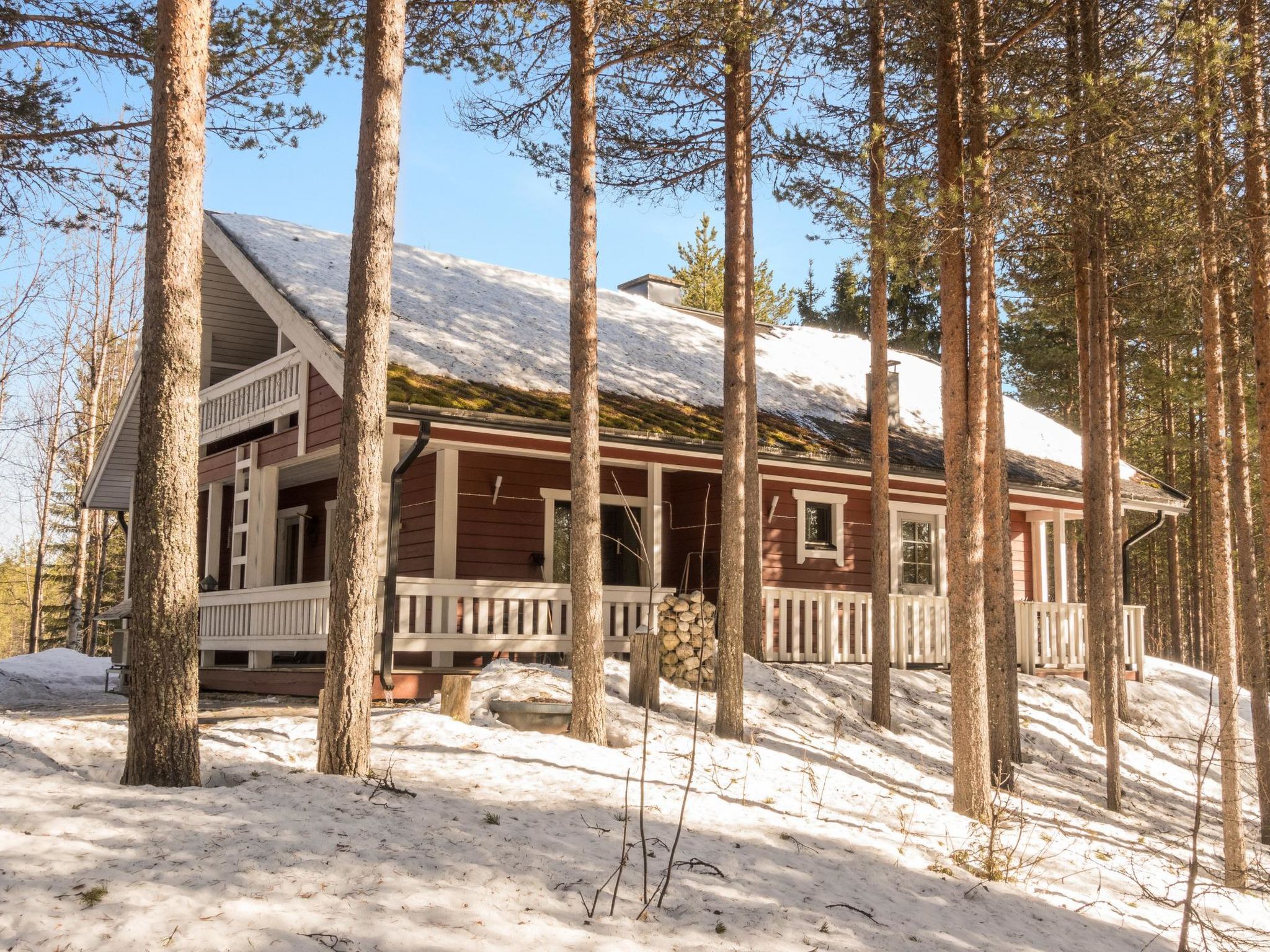 Foto 6 - Haus mit 1 Schlafzimmer in Salla mit sauna und blick auf die berge