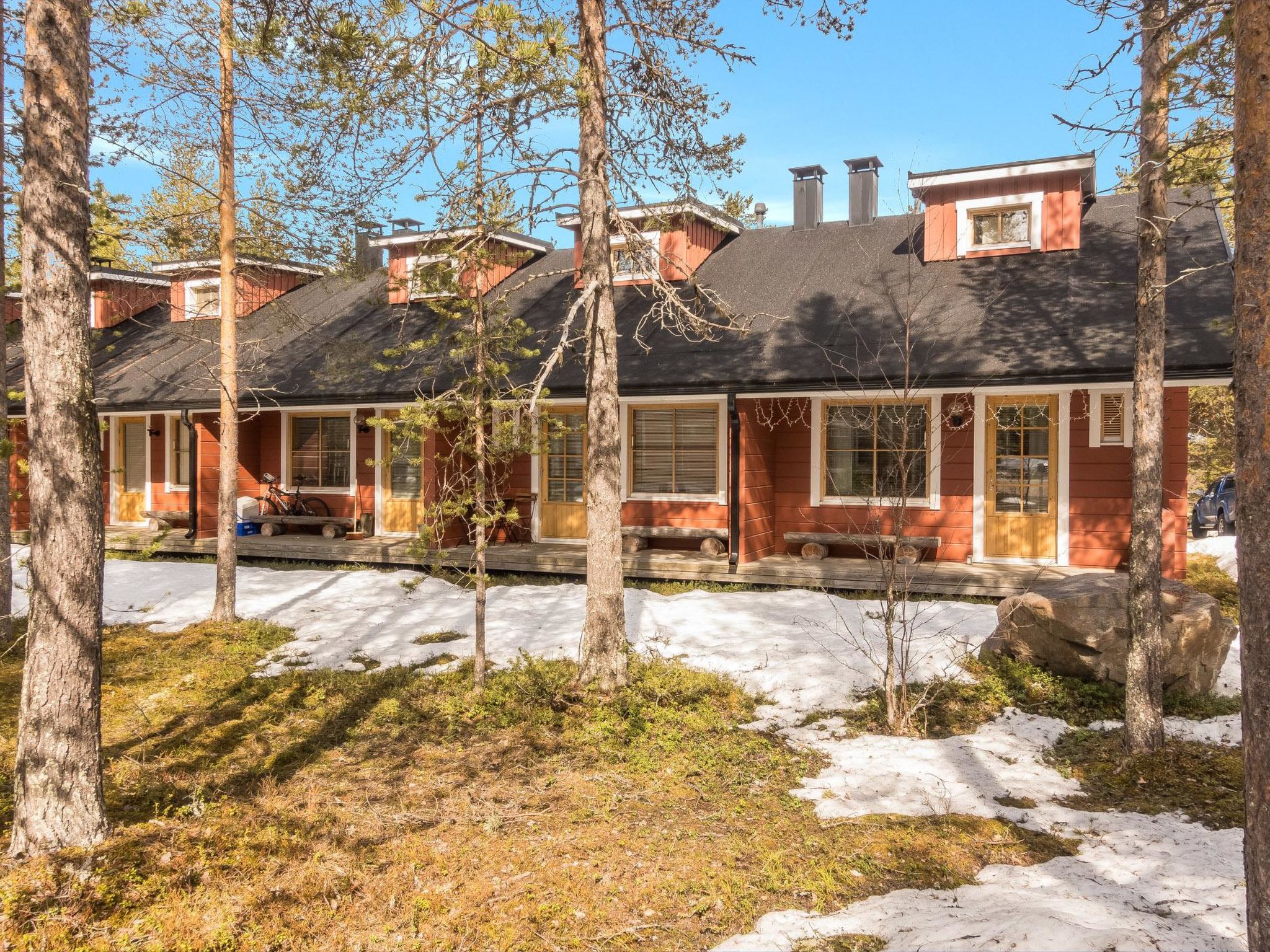 Foto 5 - Casa de 1 habitación en Kittilä con sauna y vistas a la montaña