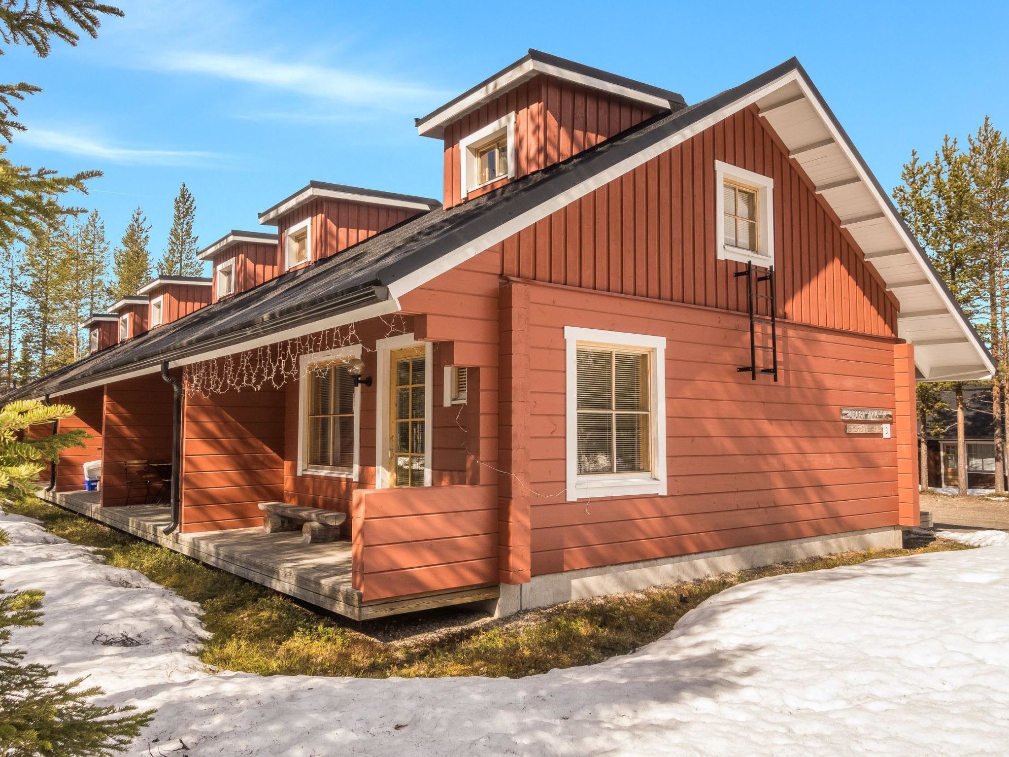 Foto 6 - Haus mit 1 Schlafzimmer in Kittilä mit sauna und blick auf die berge