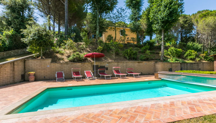 Foto 1 - Casa de 6 habitaciones en Casale Marittimo con piscina privada y vistas al mar
