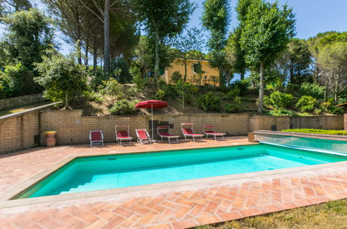 Foto 1 - Casa de 6 habitaciones en Casale Marittimo con piscina privada y vistas al mar