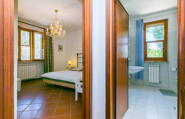 Casa de 9 quartos em Casale Marittimo com piscina privada e jardim - Foto 44