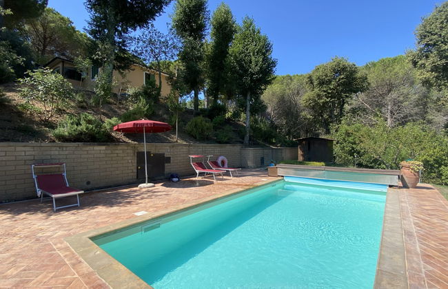Casa de 9 quartos em Casale Marittimo com piscina privada e jardim - Foto 56