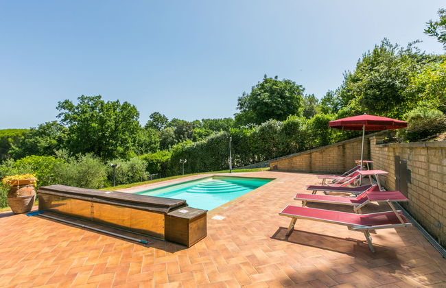 Casa de 9 quartos em Casale Marittimo com piscina privada e jardim - Foto 54
