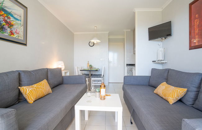 Apartamento de 1 quarto em Saint-Raphaël com piscina e jardim - Foto 6