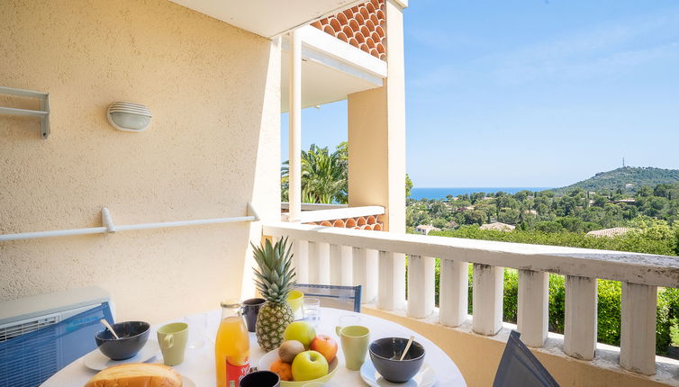 Foto 1 - Appartamento con 1 camera da letto a Saint-Raphaël con piscina e vista mare