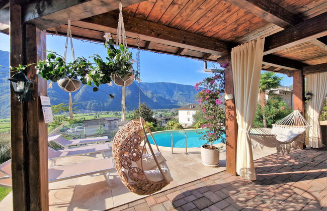 Apartamento de 3 quartos em Ardenno com piscina e jardim - Foto 38