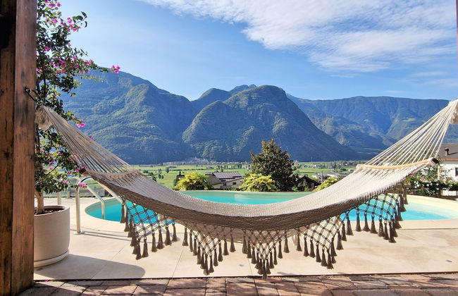 Apartamento de 3 quartos em Ardenno com piscina e jardim - Foto 49