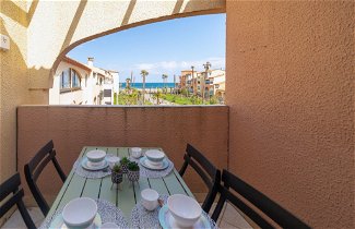 Foto 2 - Apartamento de 1 habitación en Le Barcarès con terraza y vistas al mar