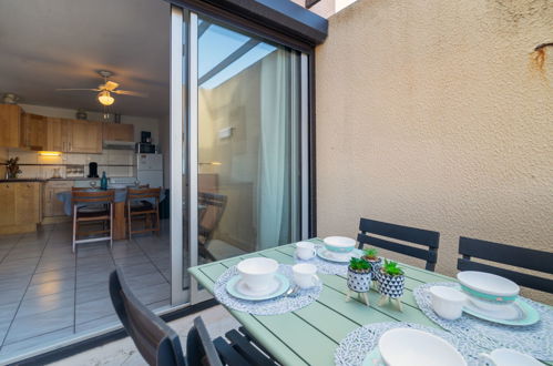 Foto 4 - Apartamento de 1 habitación en Le Barcarès con terraza y vistas al mar