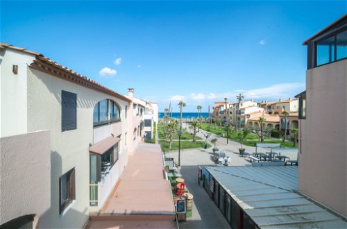 Foto 14 - Apartamento de 1 habitación en Le Barcarès con terraza y vistas al mar