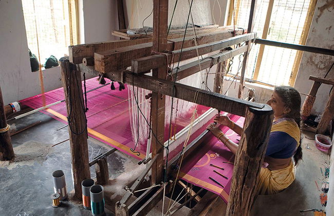 Excursion to Pochampaly Kotyallagudem Textile Village - Photo 1