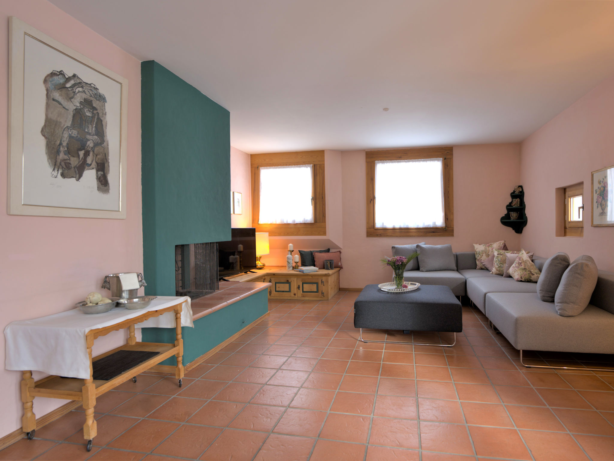 Foto 8 - Apartamento de 2 quartos em Sankt Moritz com jardim